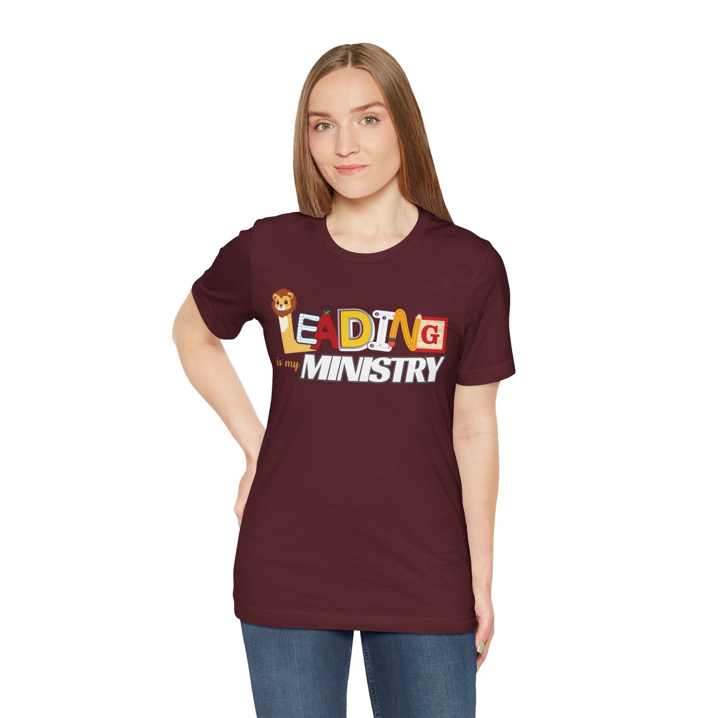 CUSTOM ORDER REQUEST Leading is Ministry Tee