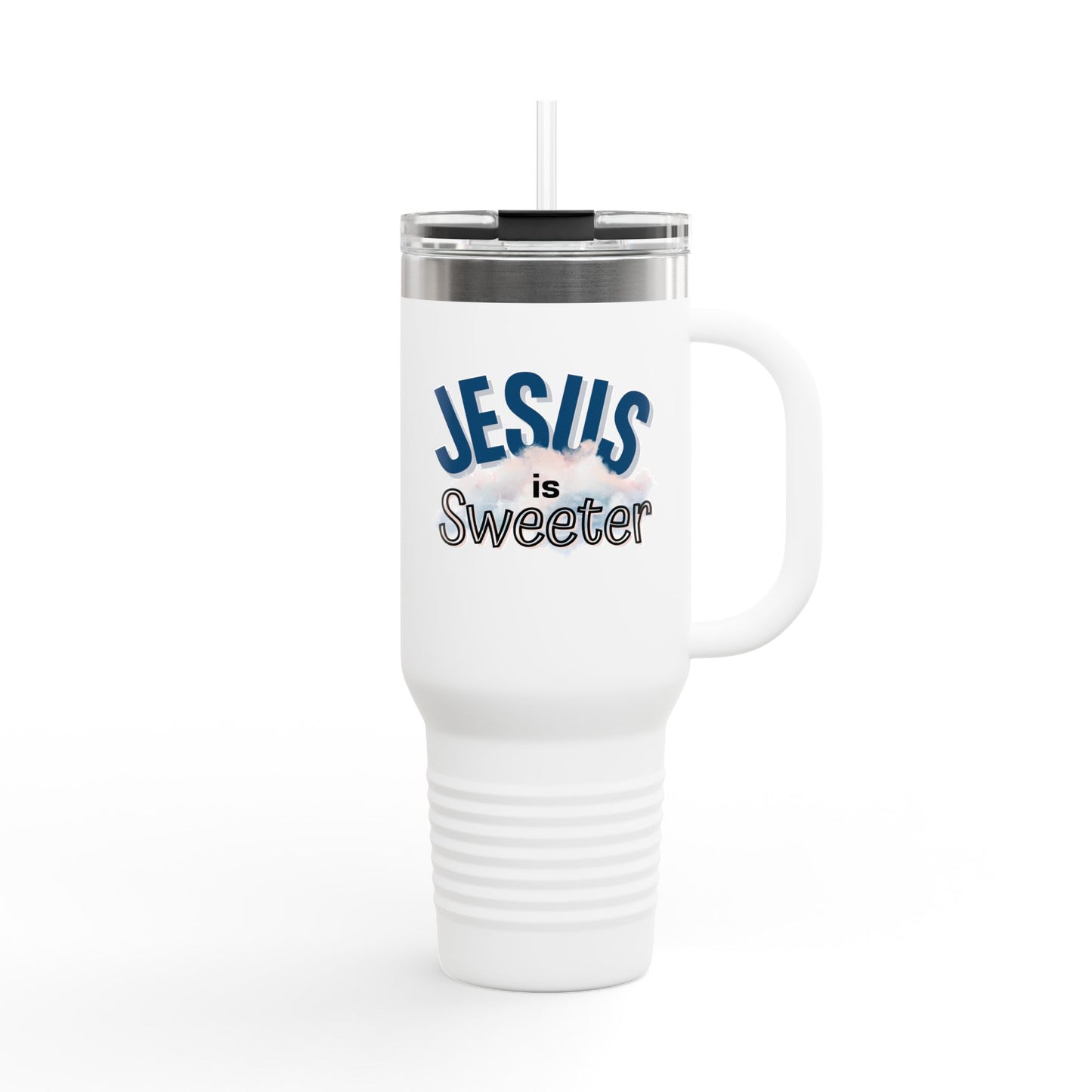 Jesus is Sweeter Insulated Travel Mug, 40oz