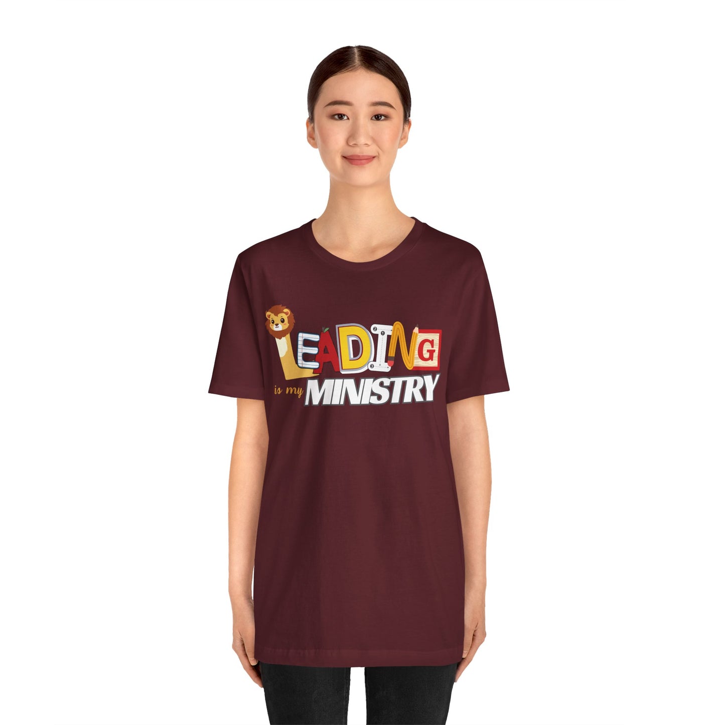 CUSTOM ORDER REQUEST Leading is Ministry Tee
