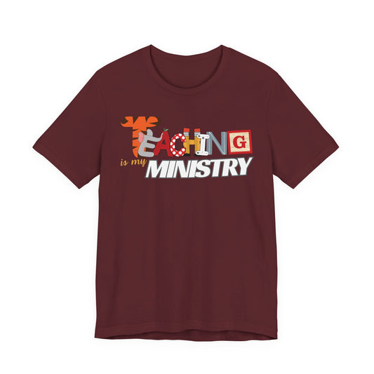 CUSTOM ORDER REQUEST Teaching Ministry Tee SPEEDDANIEL