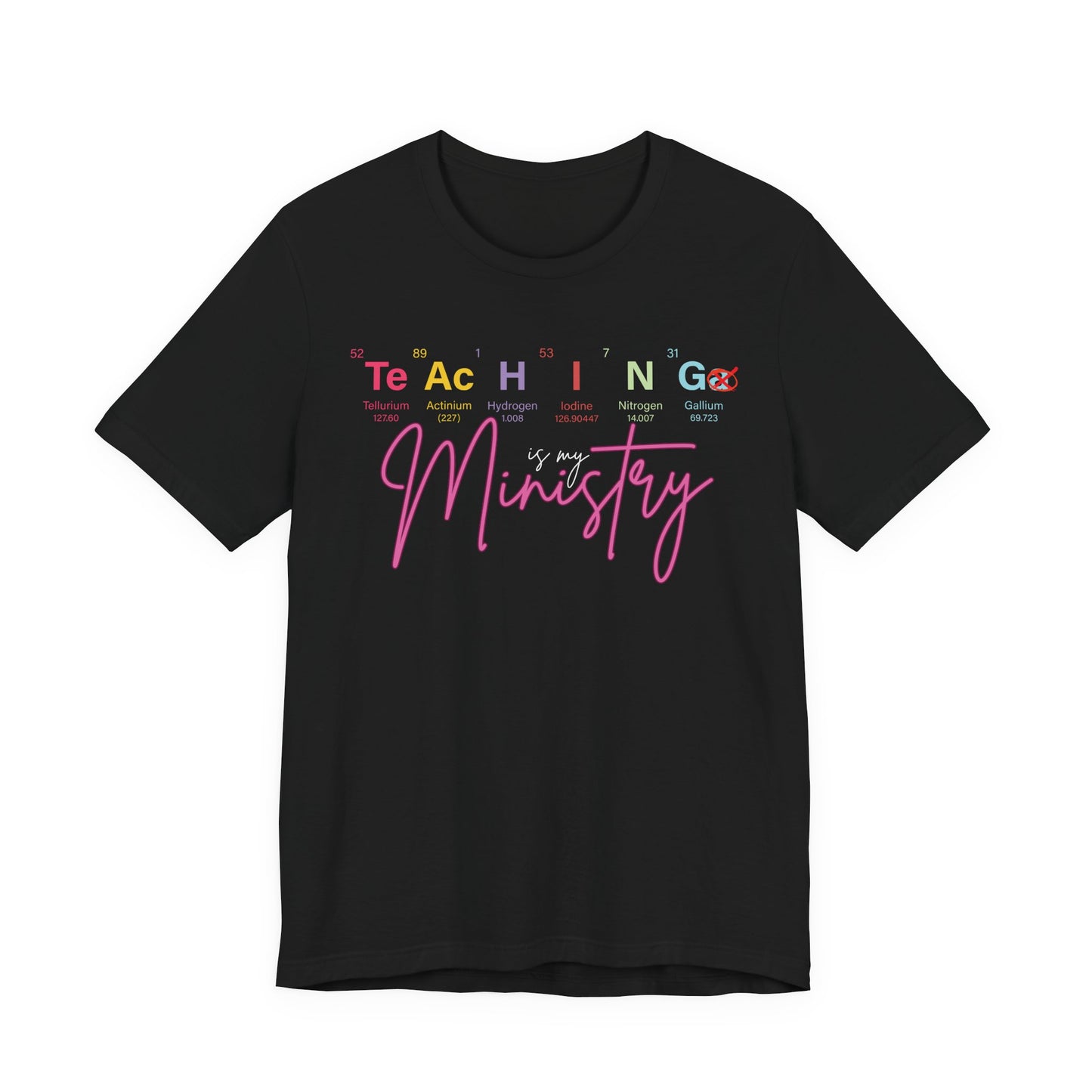 CUSTOM ORDER REQUEST Teaching Ministry Tee- SPEEDDANIEL